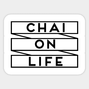 CHAI ON LIFE Nice Jewish Hanukkah Gifts Sticker